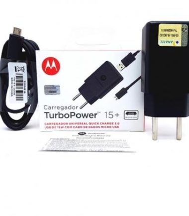 Carregador Turbo Power Motorola