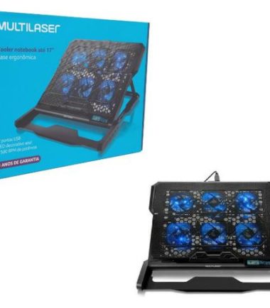 Base Ergonômica Cooler Notebook Multilaser 17'