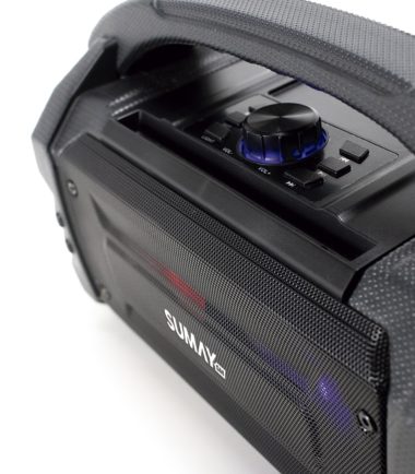 Caixa de Som Sumay Portátil Sun Box Bivolt SM-CSP1304