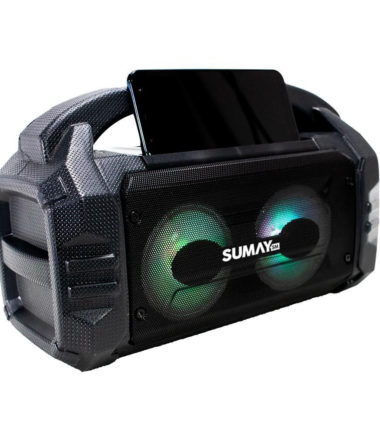 Caixa de Som Sumay Portátil Sun Box Bivolt SM-CSP1304