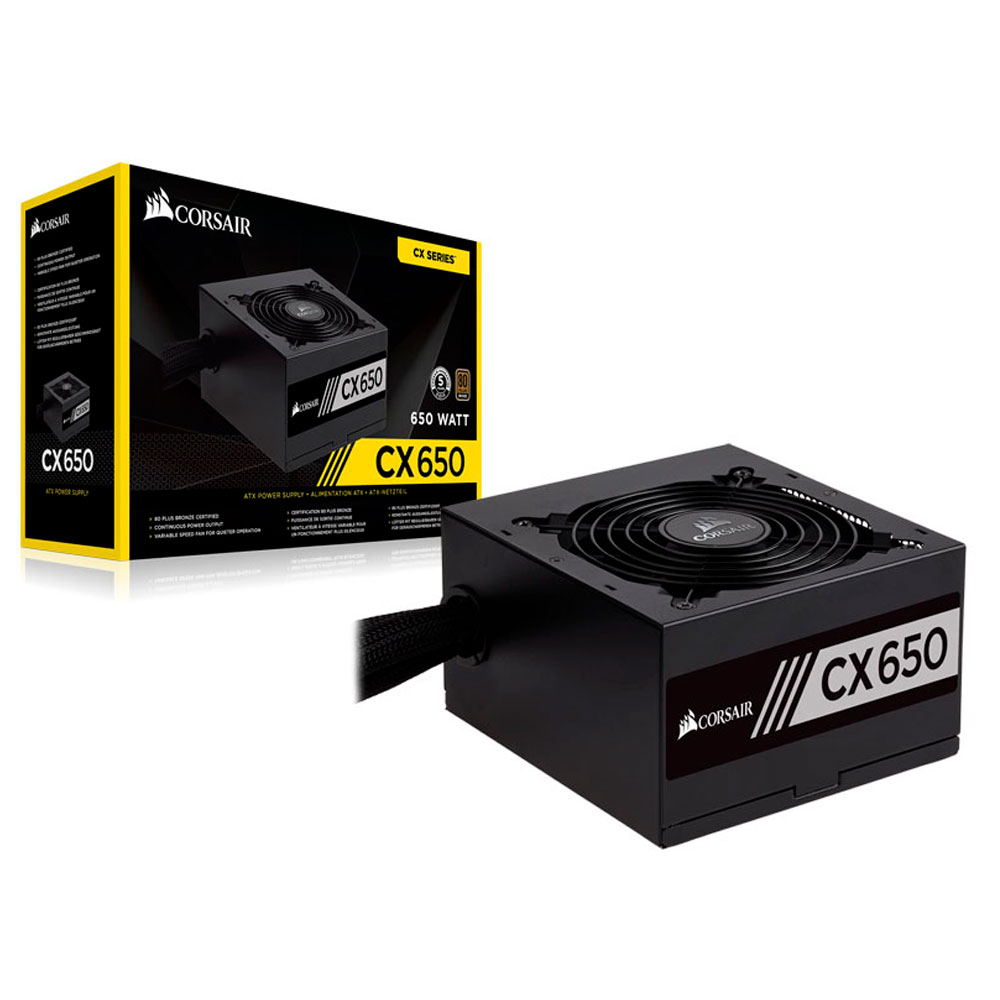 Fonte de Alimentação VS650 ATX 650W Fonte de Alimentação VS650 ATX 650W