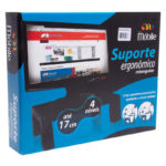Suporte Ergonômico Retangular para Monitor Mobile