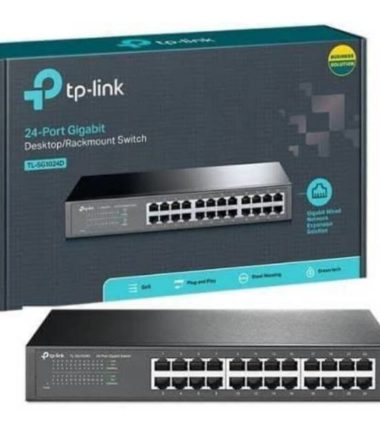 Switch Desktop/ Rackmount 24 Portas Gigabit TP-Link - TL-SG1024D